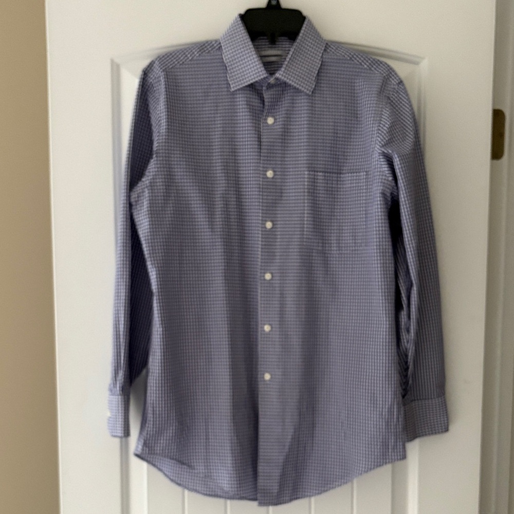 Van Heusen Gingham Dress Shirt